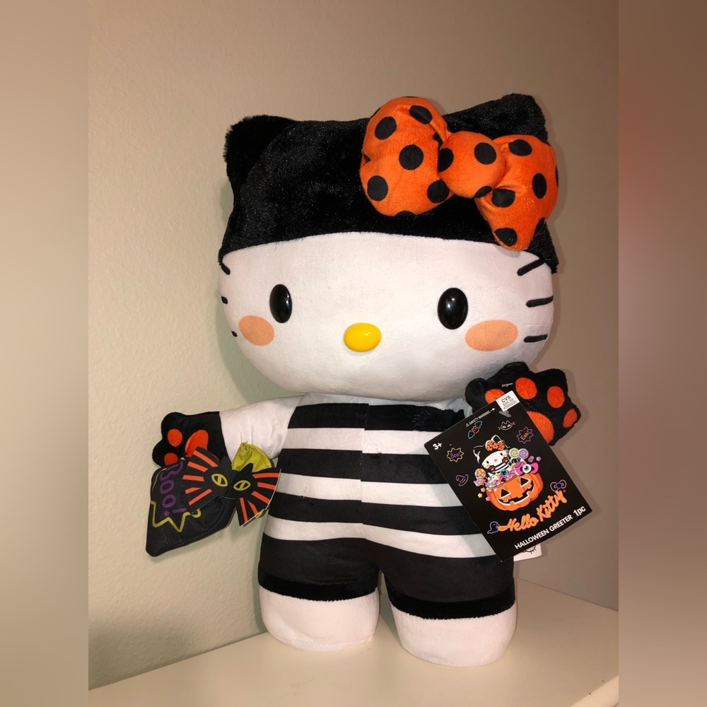 Hello Kitty Plush Halloween Greeter Sanrio Halloween